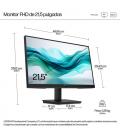 Monitor hp s3 pro 322pf 22 pulgadas fhd 100hz