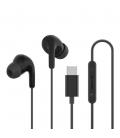 Auriculares xiaomi earphones usb tipo c negro