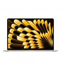 Portatil apple macbook air 15 starlight chip m3 8c gpu 10c 16gb ssd 256gb 15.3 pulgadas