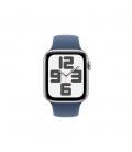 Smartwatch apple watch se gps 44mm silver case blue band