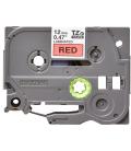 Cinta laminada brother tze431 12mm x 8m rojo - negro