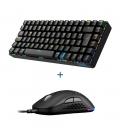 Teclado + raton gaming hiditech pac010039 negro