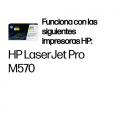 Toner hp ce402a amarilla 507a laserjet m551 - m575 - pro 500