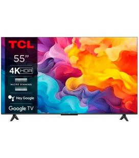 TCL P61 Series 55P61B Televisor 139,7 cm (55") 4K Ultra HD Smart TV Wifi Titanio