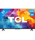 TCL P61 Series 55P61B Televisor 139,7 cm (55") 4K Ultra HD Smart TV Wifi Titanio