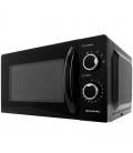 Microondas grunkel mw-20ng/ 700w/ capacidad 20l/ negro