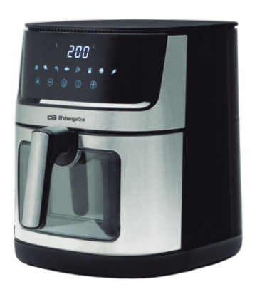 Freidora por aire / sin aceite orbegozo fdr 8020/ 2000w/ capacidad 8l