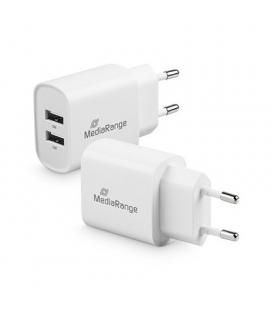 CARGADOR MEDIARANGE DUAL USB-A 12W