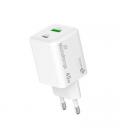 CARGADOR MEDIARANGE DUAL USB-A Y USB-C 45W