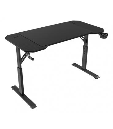 Mars Gaming MGD-ERGO120 Mesa Altura Ajustable 3 Posiciones Ergonómica Alfombrilla 120x60cm Negro