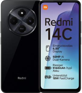 Smartphone xiaomi redmi 14c 8gb/ 256gb/ 6.88'/ negro