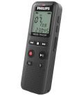 Grabadora de Voz Philips VoiceTracer DVT1160/ 8kHz/ Negro