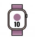 Apple watch series 10/ gps/ 46mm/ caja de aluminio oro rosa / correa loop deportiva ciruela