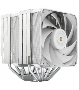 Ventilador con disipador doble mars gaming mcpu-xu6/ 2x 12cm/ blanco