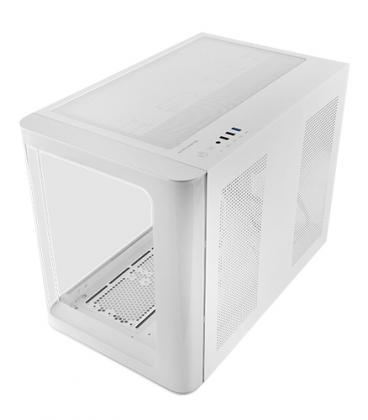 Caja gaming miniitorre mars gaming mc-fusionm/ blanca