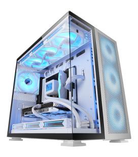Caja gaming torre mars gaming mc-nova2/ blanca y negra