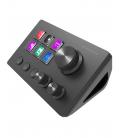 Control deck mars gaming msd-two/ 6 teclas lcd/ 3 ruedas/ 3 botones/ negro