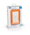 Disco duro externo hdd lacie rugged mini 2tb 2.5 pulgadas usb - c