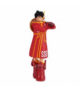 Figura banpresto one piece the shukko monkey d. luffy ver. egghead 14cm