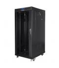 Armario lanberg rack 19 pulgadas 22u 800x1000 negro