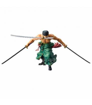 Figura banpresto one piece grandista zoro roronoa special edition 23cm