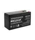 Bateria phasak phb 1209 compatible para sais 9ah 12v acido - plomo