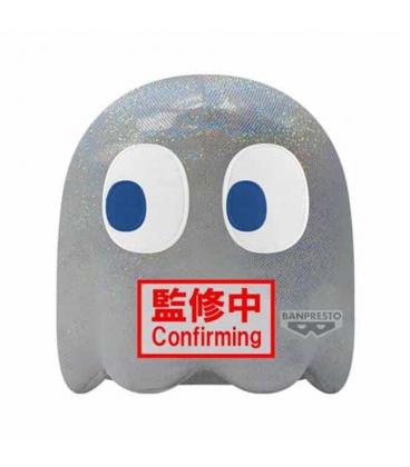 Peluche banpresto big plush pac - man ghost 45th anniversary 20cm