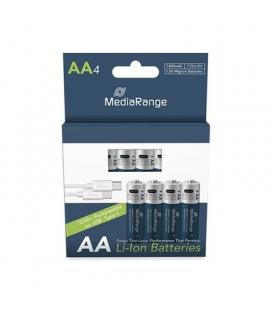 PILAS RECARGABLES MEDIARANGE AA