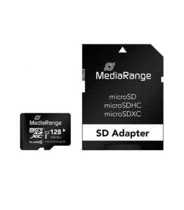 MEM MICRO SDXC 128GB MEDIARANGE + ADAPTADOR SD