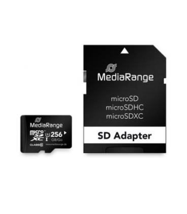 MEM MICRO SDXC 256GB MEDIARANGE + ADAPTADOR SD
