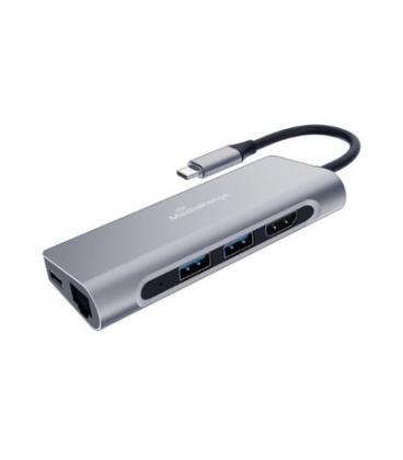 HUB MEDIARANGE USB-C 7EN1
