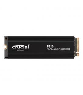 Disco duro interno solido ssd crucial p310 2tb m.2 nvme pci express 4.0 heatsink
