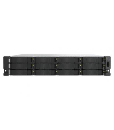 Servidor nas qnap ts - h1277axu - rp - r5 - 16g 12 bahias 2u rack 16gb gigabit ethernet