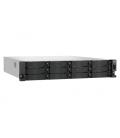 Servidor nas qnap ts - h1277axu - rp - r5 - 16g 12 bahias 2u rack 16gb gigabit ethernet