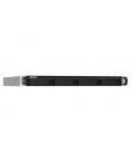 Servidor nas qnap ts - 432pxu - 2g 4 bahias 1u rack 2gb gigabit ethernet