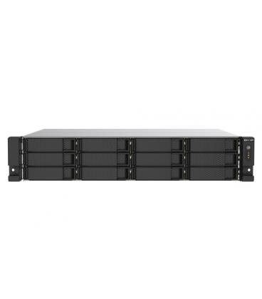 Servidor nas qnap ts - 1273au - rp - 8g 12 bahias 2u rack 8gb gigabit ethernet
