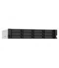 Servidor nas qnap ts - 1273au - rp - 8g 12 bahias 2u rack 8gb gigabit ethernet