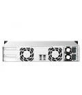 Servidor nas qnap ts - 1273au - rp - 8g 12 bahias 2u rack 8gb gigabit ethernet