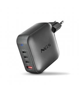 Ngs cargador ultrarapido165w 4 puertos 3usb-c 1 us