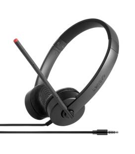 Lenovo Stereo Analog Auriculares Negros