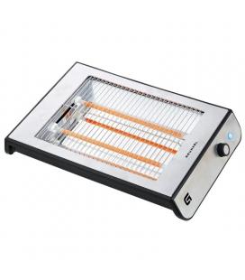 Tostador grunkel tsp-inox/ 600w/ plata