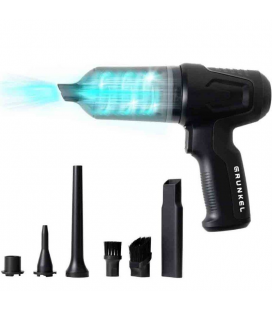 Aspirador de mano con batería grunkel carforce2/ autonomía 25 min/ 80w