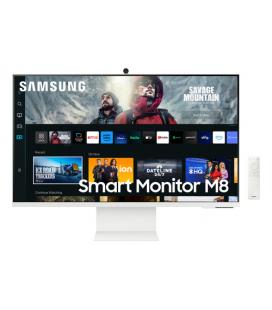 Samsung M8 S27CM801UU 27"/ 4K/ Multimedia/ Regulable en altura/ Smart TV/ Desprecintado