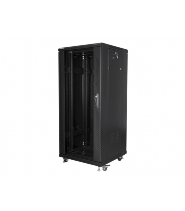 ARMARIO LANBERG RACK 19" 27U 600X600 FLAT PACK BLACK NEGRO