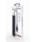HUB USB GEMBIRD 2.0 7 PUERTOS NEGRO