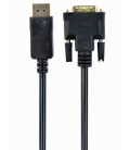 CABLE ADAPTADOR GEMBIRD DISPLAYPORT MACHO A DVI MACHO 1,8M