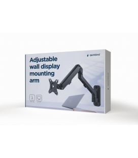 BRAZO DE MONTAJE GEMBIRD PARA PANTALLA DE PARED AJUSTABLE HASTA 27'' 7KG