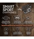 Auriculares muvit io sport enc inalambrico negro