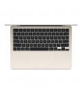 Portatil apple macbook air 13 starlight chip m2 8c 16gb ssd 256gb 13.6 pulgadas