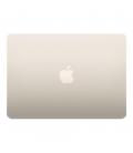 Portatil apple macbook air 13 starlight chip m2 8c 16gb ssd 256gb 13.6 pulgadas